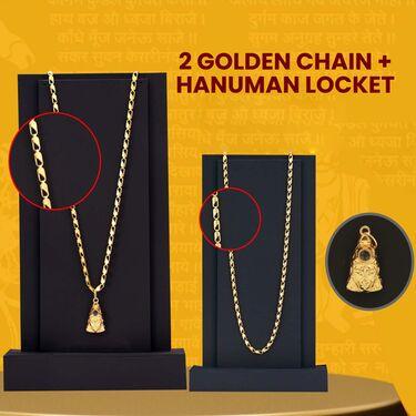 Shree Hanuman Chalisa Locket with Chain ( Male & female )