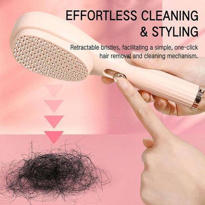 Effortless hair Cleaning and Head Massage Comb  (Combo)
