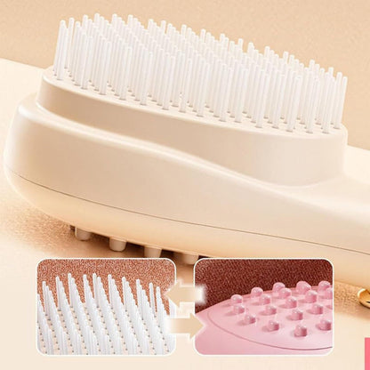 Effortless hair Cleaning and Head Massage Comb  (Combo)