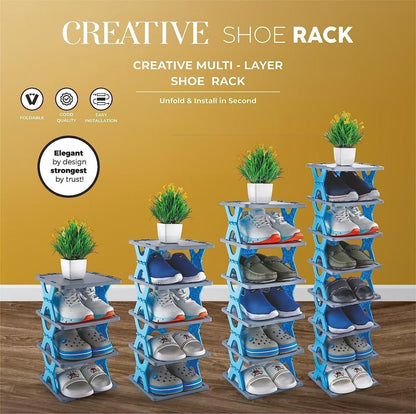 Smart Foldable Shoes Rack ( 5 Layer )